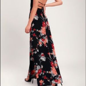 NWT Lulus Adventure Seeker Multi Floral Print